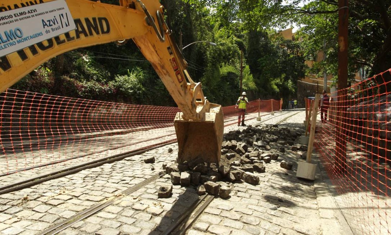 Obras nos bondes de Santa Teresa causam mais polêmica no bairro