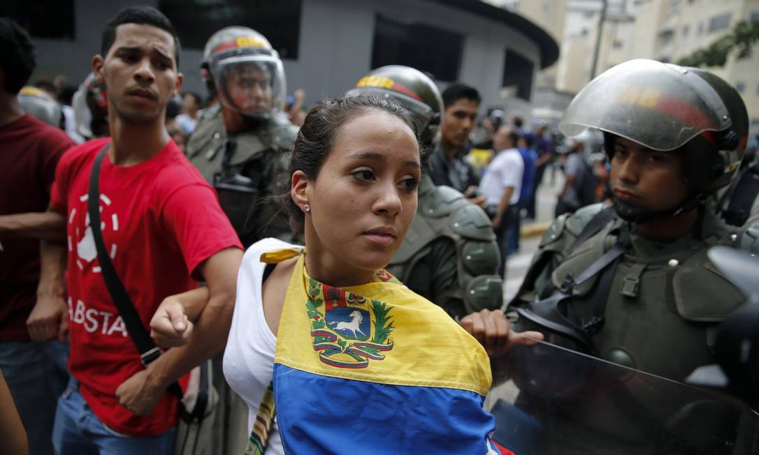 Guarda Nacional Reprime Protestos Na Venezuela Jornal O Globo