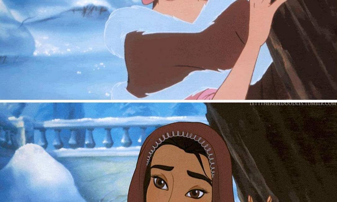 Artista Imagina Como Seriam Princesas Da Disney Em Diferentes Etnias