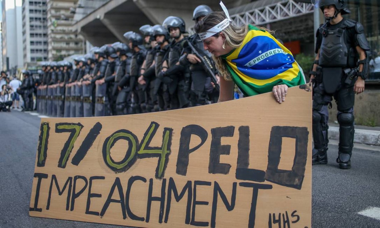 Sp Tem Atos Ainda T Midos Sobre Impeachment Jornal O Globo