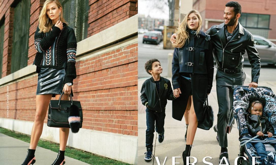 Versace Criticada Por Campanha Em Que Gigi Hadid Aparece Como M E