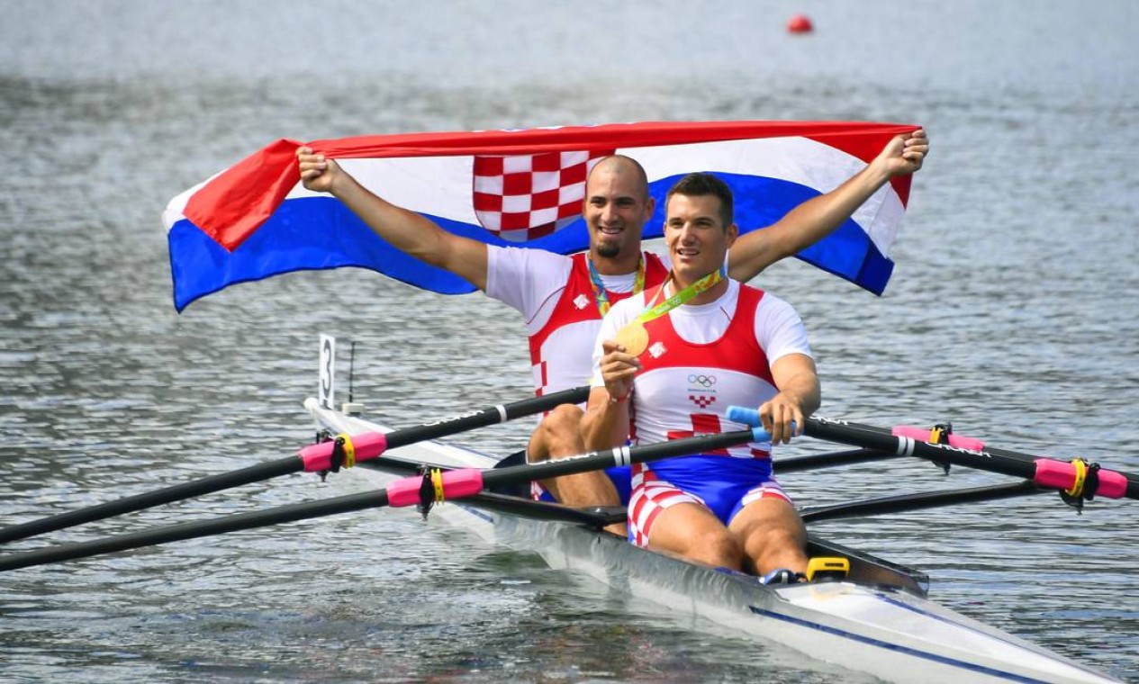 De acidente a inspiração dupla croata vai às lágrimas medalha