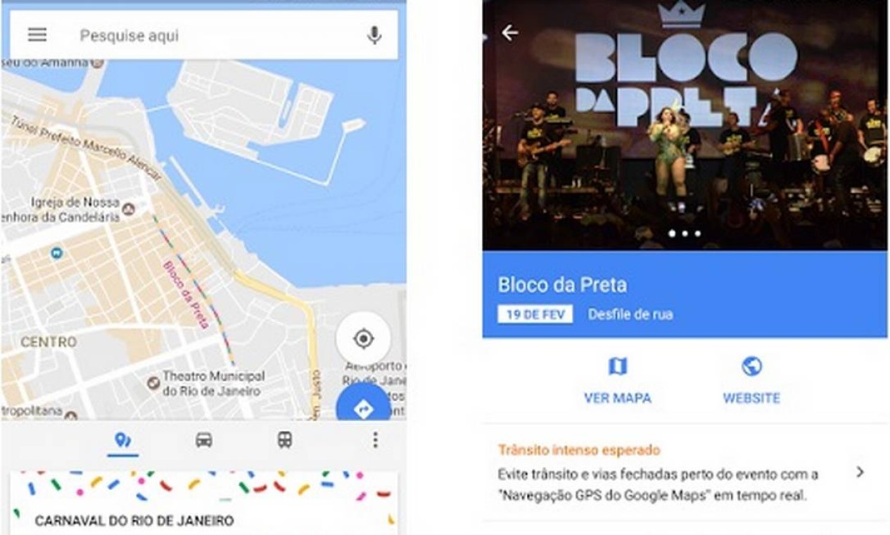 Google Maps Mostra Percursos Dos Principais Blocos Cariocas E Paulistas