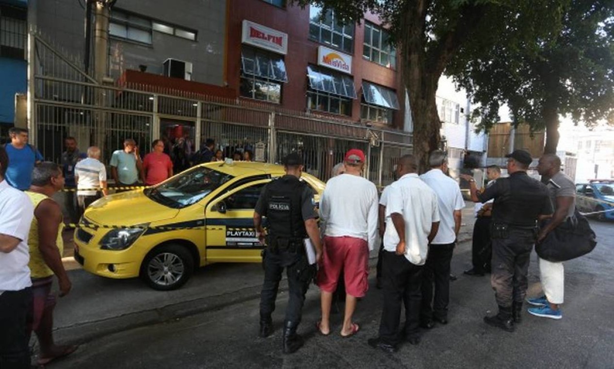 Taxista é morto a tiros na Tijuca Jornal O Globo