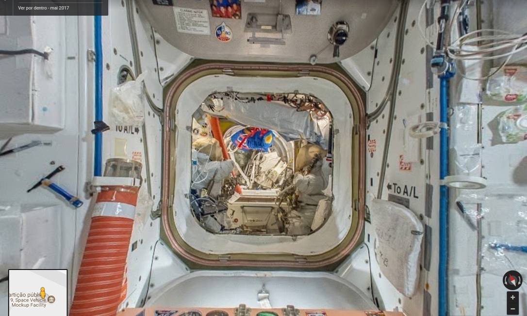 Passeio Virtual Mostra Como O Interior Da Esta O Espacial