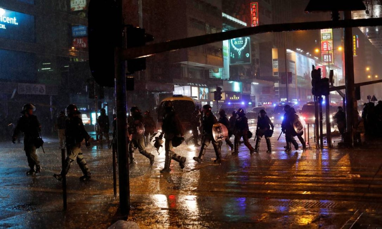 Tumultos e protestos em Hong Kong não dão trégua Jornal O Globo