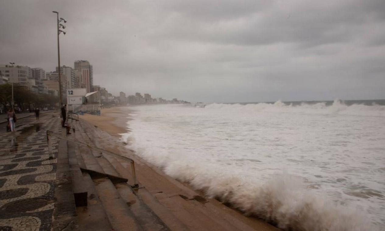 Rio Tem Previs O De C U Nublado Chuva Isolada E Mar Agitado Nesta