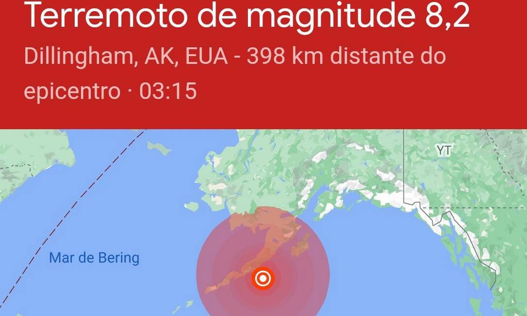 Terremoto De Magnitude Atinge O Alasca E H Alerta De Tsunami Para