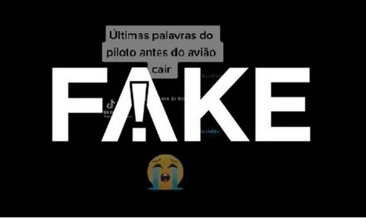 É FAKE que áudio mostre últimas palavras de piloto de avião da cantora