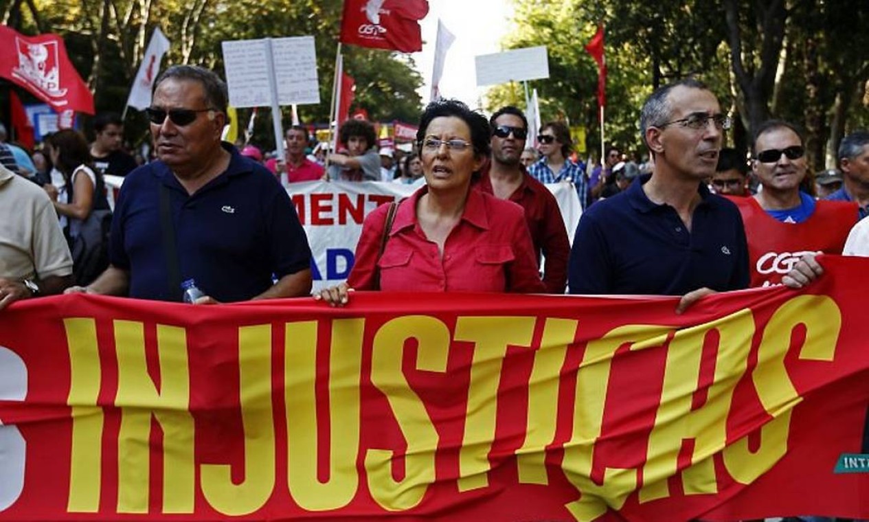 Milhares Marcham Em Portugal Contra Plano De Austeridade Jornal O Globo