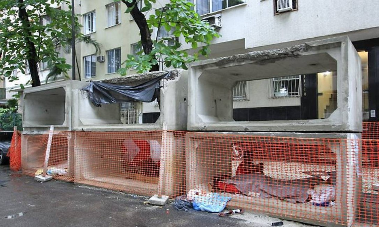 Obra Vira Abrigo Para Moradores De Rua No Leme Jornal O Globo