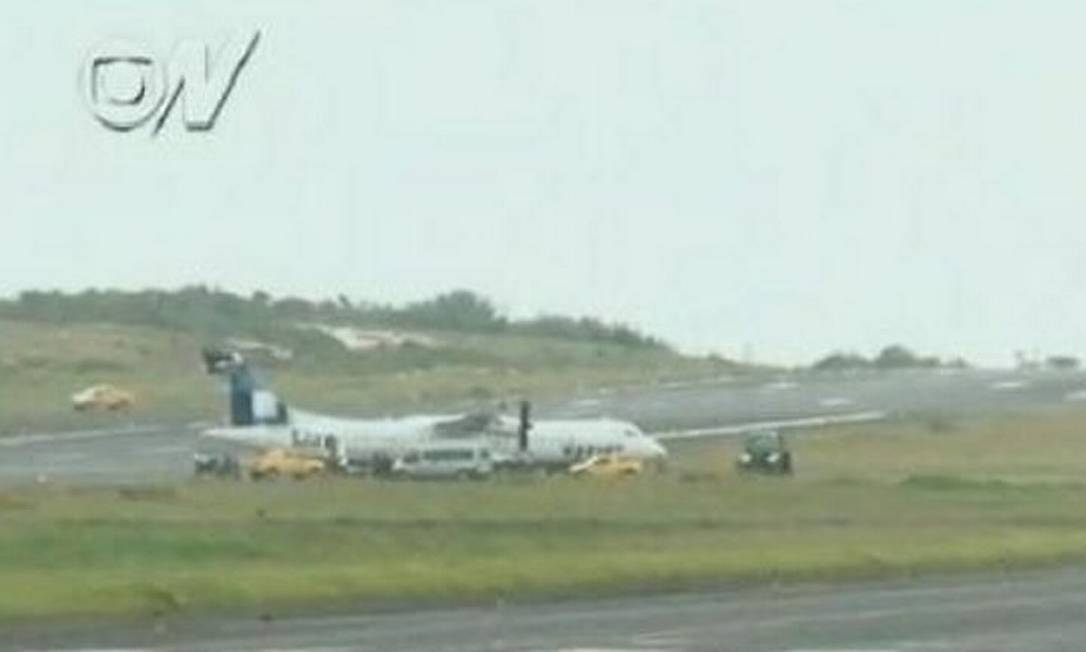 Pneus de avião da Trip estouram ao pousar no Aeroporto de Salvador