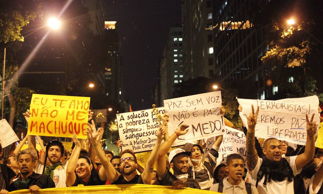 Manifesta O Complica Tr Nsito No Centro Do Rio Jornal O Globo