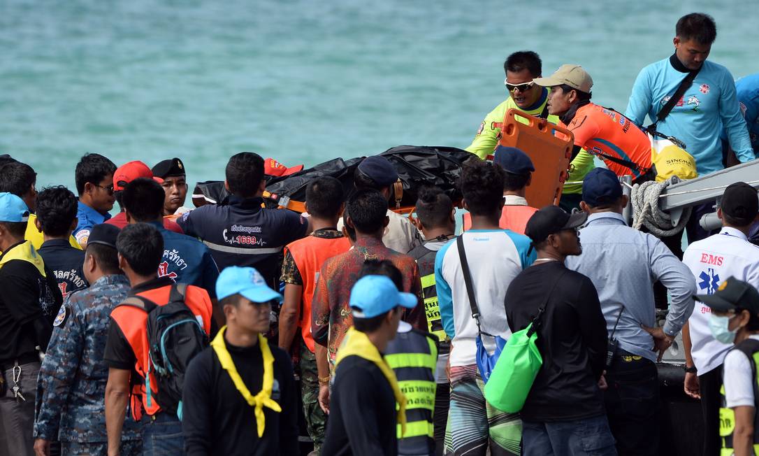 Naufrágio de barco turístico na Tailândia deixa 37 mortos Jornal O Globo