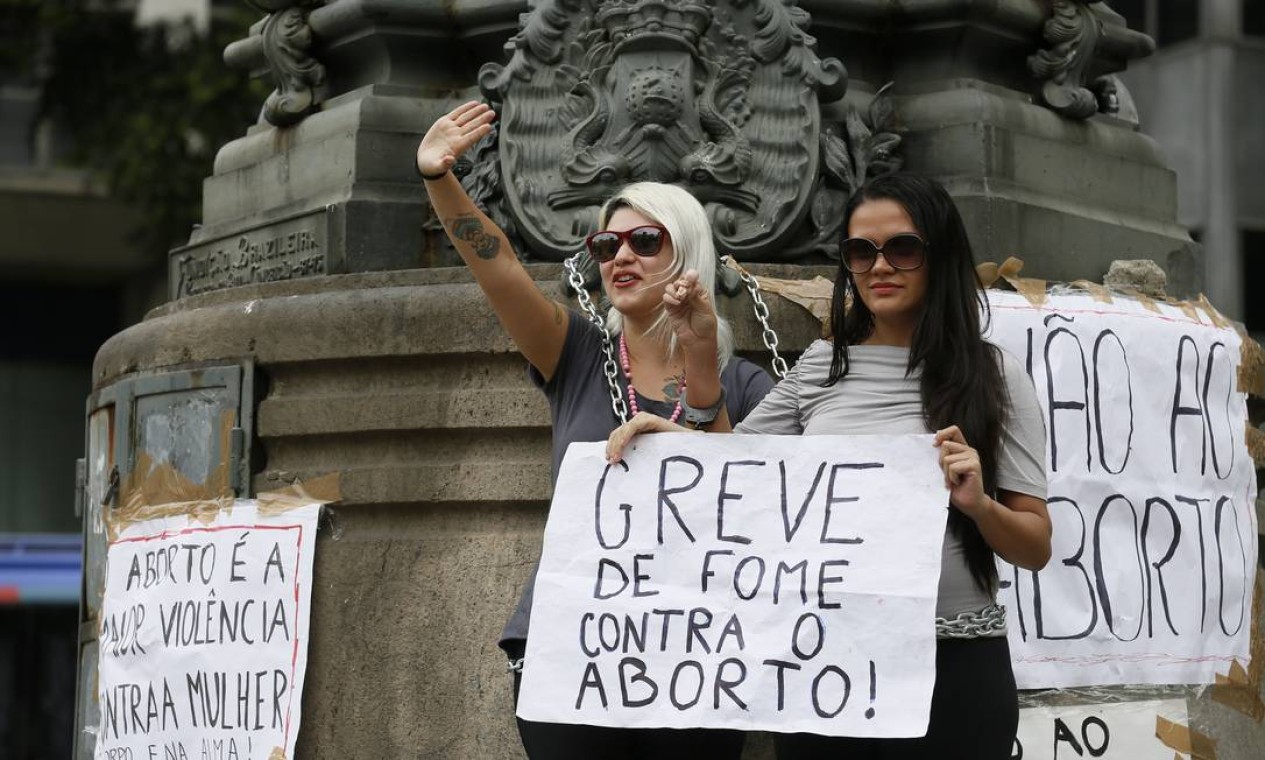 Ex feminista faz greve de fome contra decisão do STF sobre aborto no