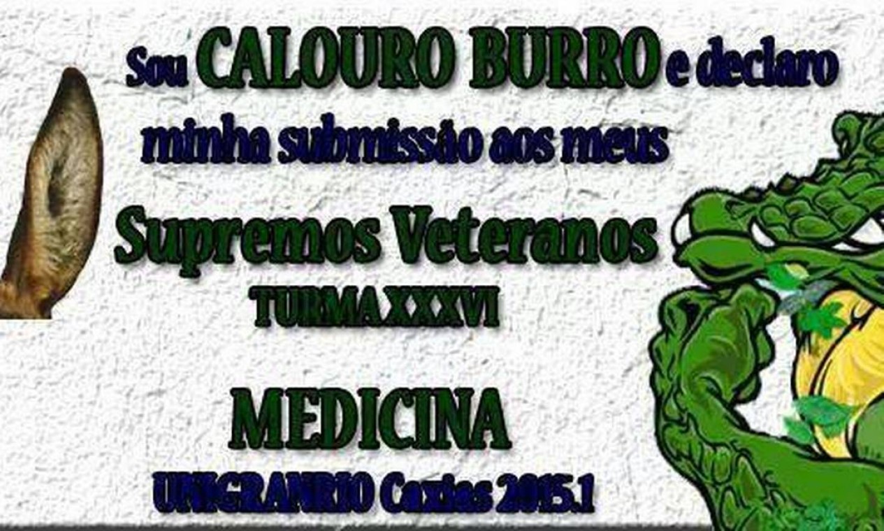 Trote virtual: veteranos obrigam calouros a mudar perfis nas redes ...