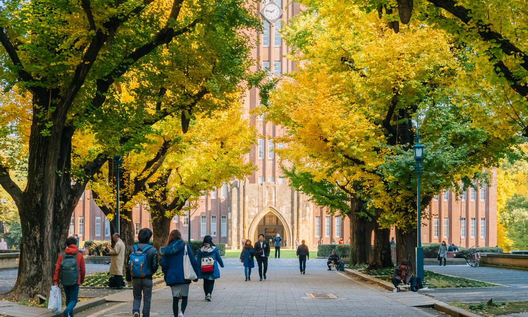 A Universidade de Tokyo, uma das maiores do Japão, se negou a atender o pedido do ministro da Educação, em 2015, para encerrar ou modificar seus cursos de Ciências Humanas e Sociais Foto: shuttterstock