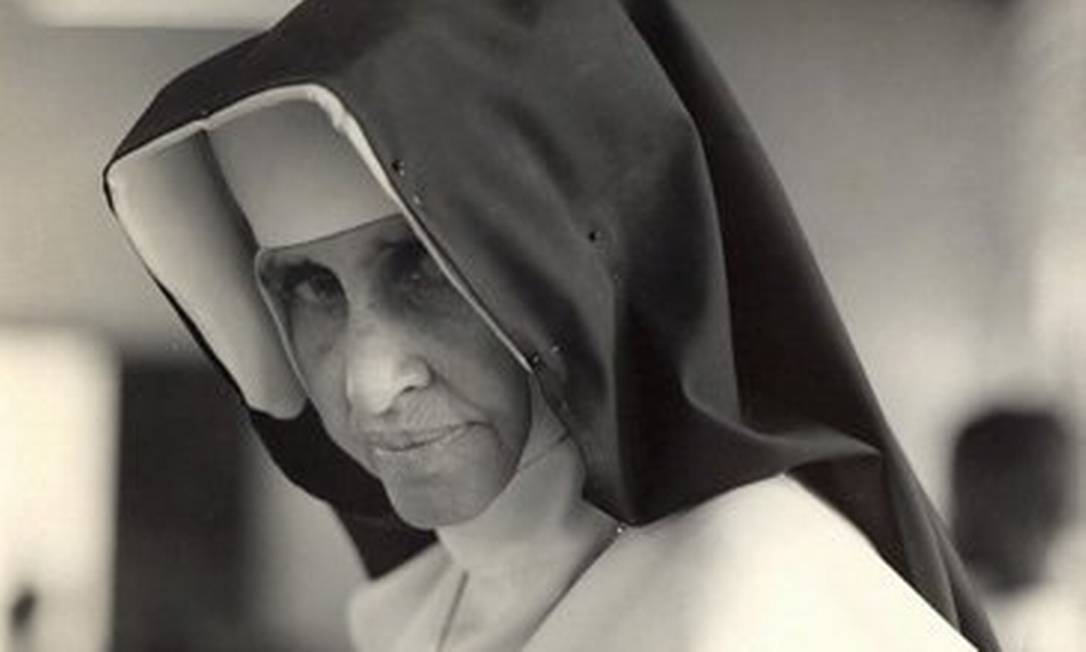 Irmã Dulce, conhecida como o "Anjo Bom da Bahia", foi canonizada pelo Papa Francisco Foto: Divulgação