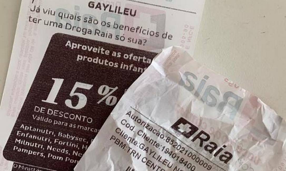 'Gaylileu': publicitário processa Droga Raia por homofobia Foto: Arquivo pessoal