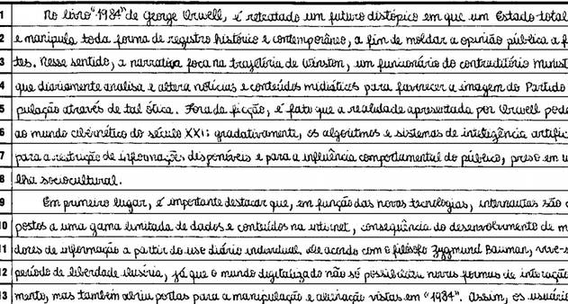 Redação nota 1000: leia 10 redações da última edição do Enem