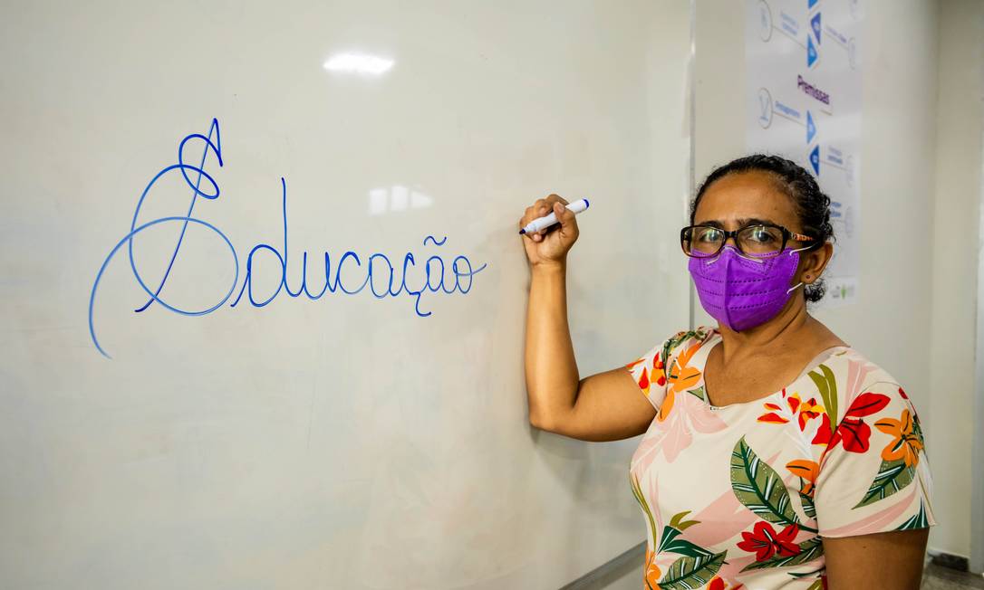 Marise Pinto do Carmo, professora da EE Marly Maria e Souza da Silva, em Macapá, no Amapá Foto: Divulgação