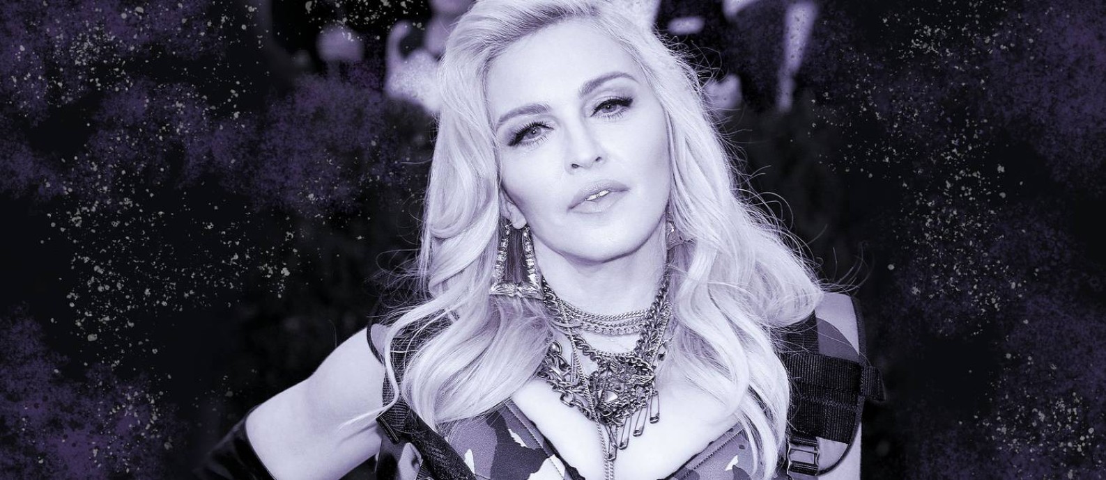 Madonna completa 61 nesta sexta-feira, 16 de agosto Foto: Arte sobre foto de Divulgação 