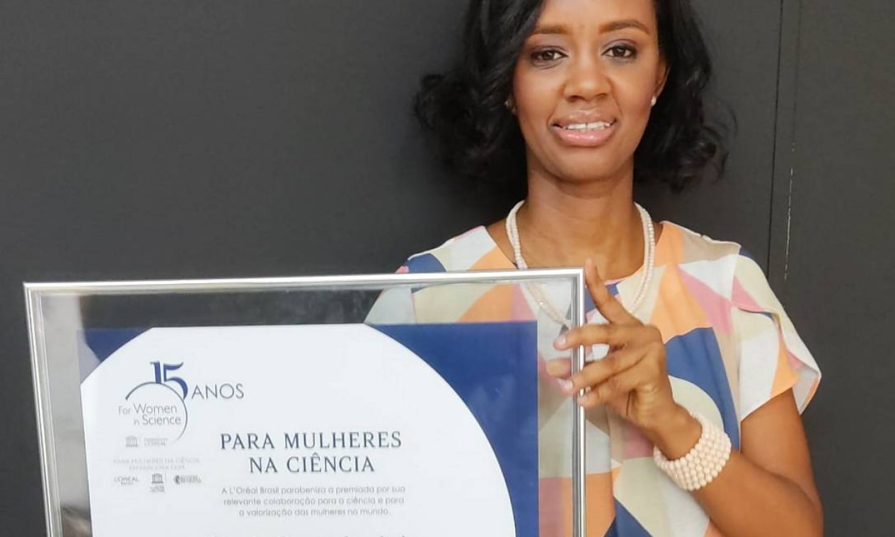 Rita de Cássia foi uma das sete cientistas premiadas Foto: Divulgaçao