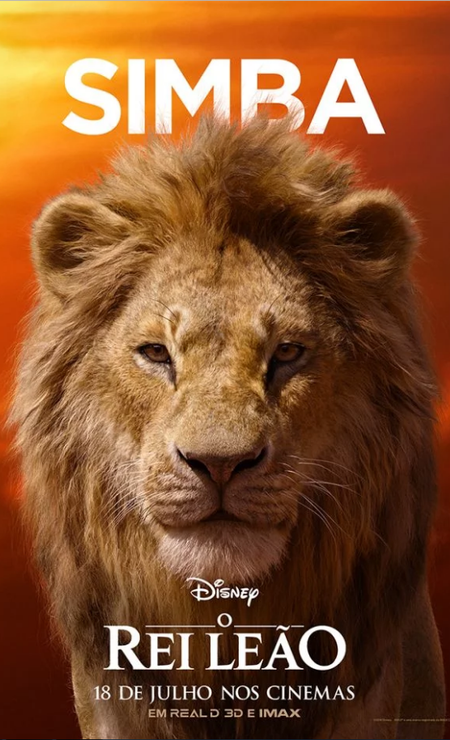 Simba, em "O Rei Leão" Foto: Reprodução/Disney