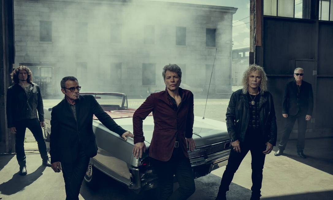 O grupo americano Bon Jovi Foto: Divulgação