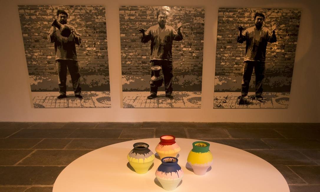 O artista plástico Ai Weiwei e suas obras Jornal O Globo