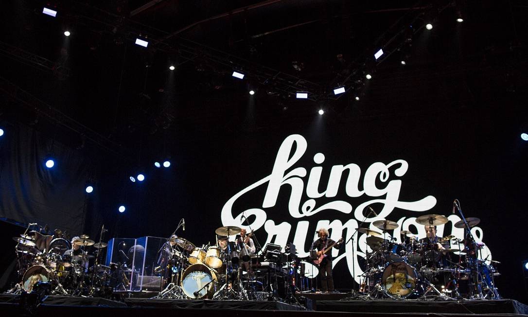 Show da banda King Crimson no Rock in Rio 2019 Foto: Guito Moreto