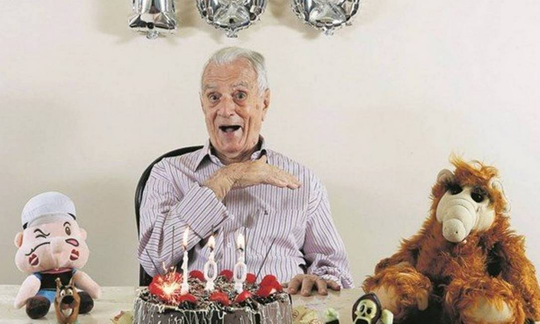 Orlando Drummond completa 100 anos nesta sexta-feira (18) Foto: Fábio Rossi