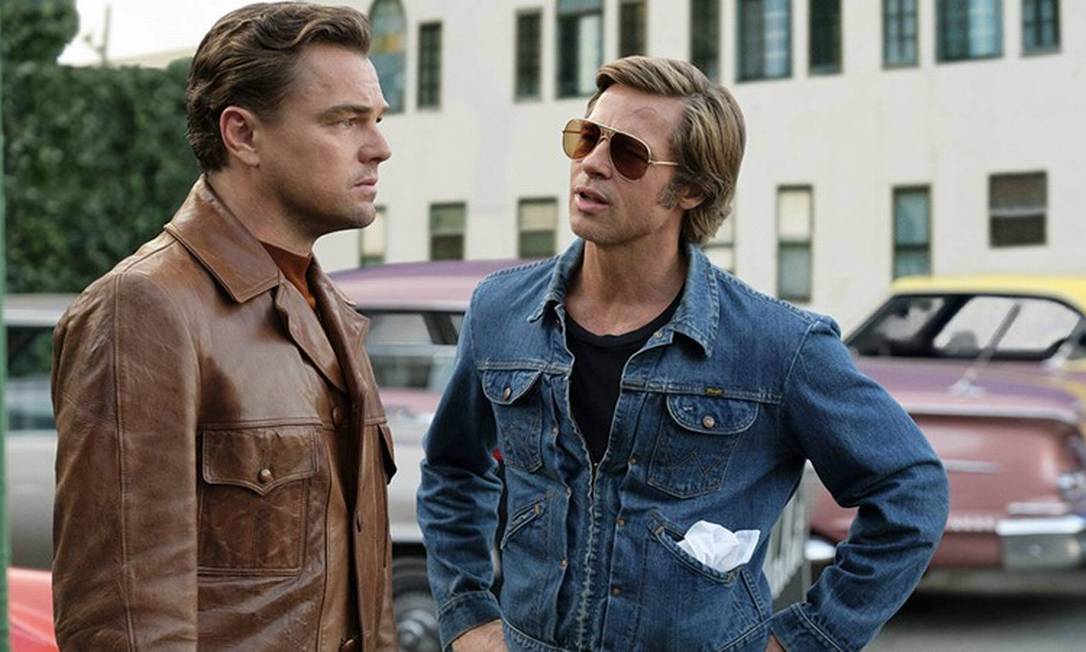 Di Caprio e Brad Pitt em 'Era uma vez em... Hollywood', de Tarantino Foto: Divulgação