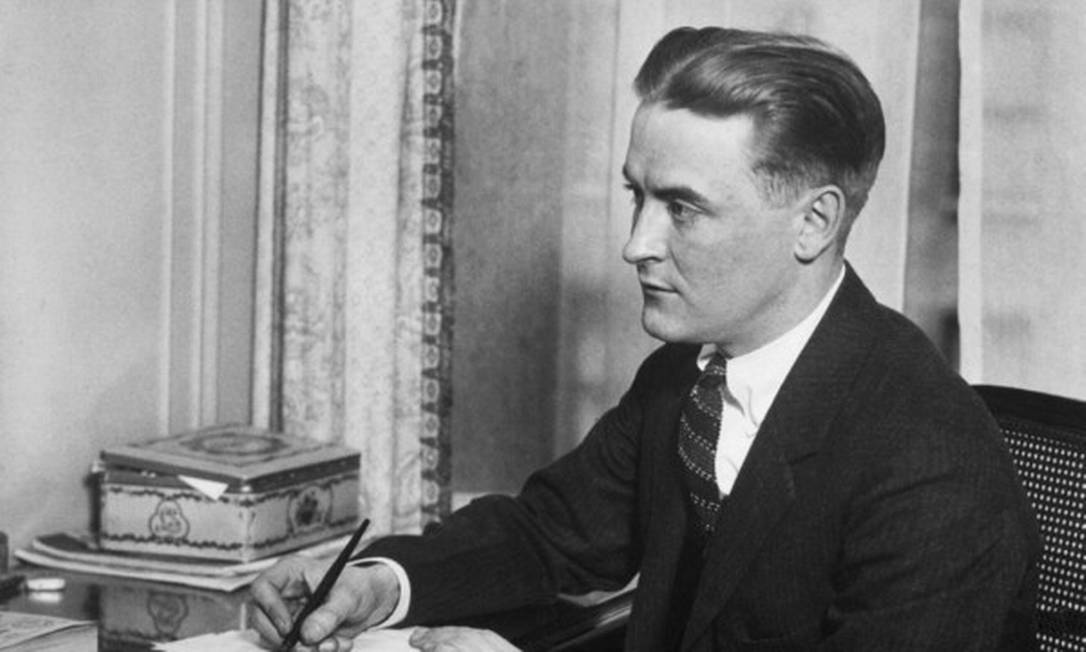 O escritor F. Scott Fitzgerald Foto: Divulgação / Agência O Globo