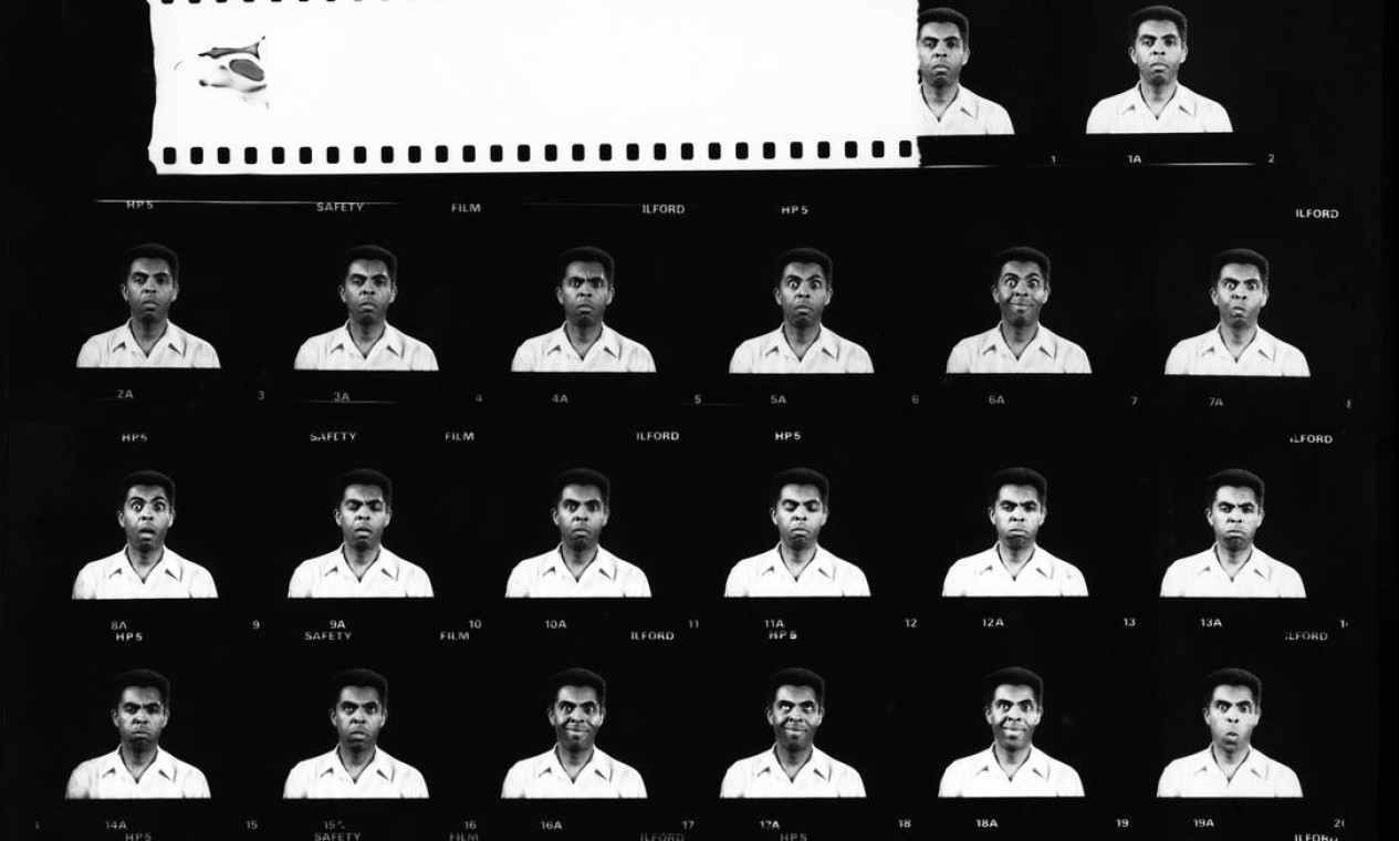 Cafi eternizou caras e bocas de Gilberto Gil Foto: Cafi / Divulgação