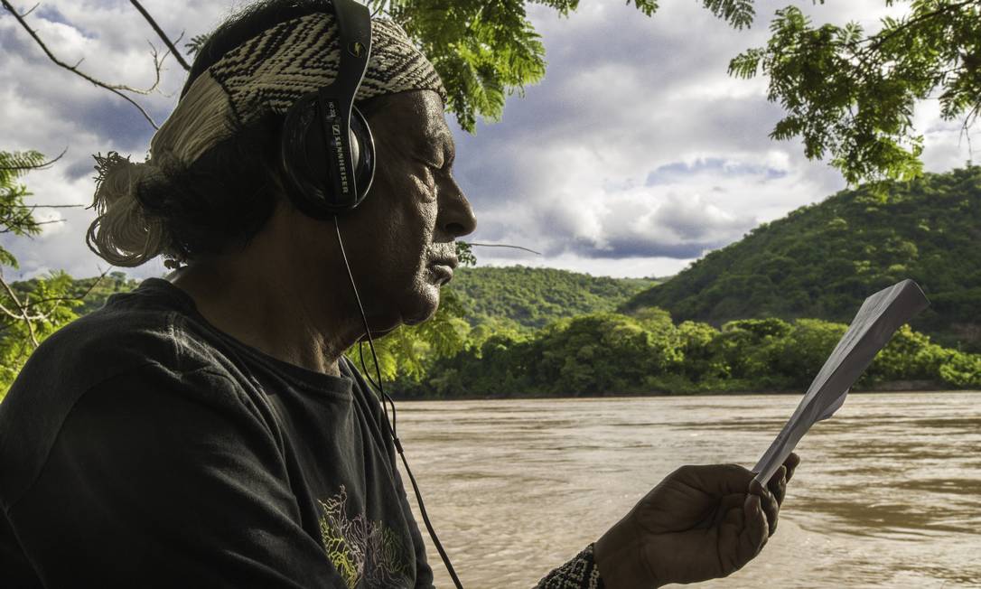 Líder indígena Ailton Krenak participou da criação do especial 'Falas da Terra', que a Globo exibe nesta segunda-feira (19) Foto: Alinne Tuffengdjian