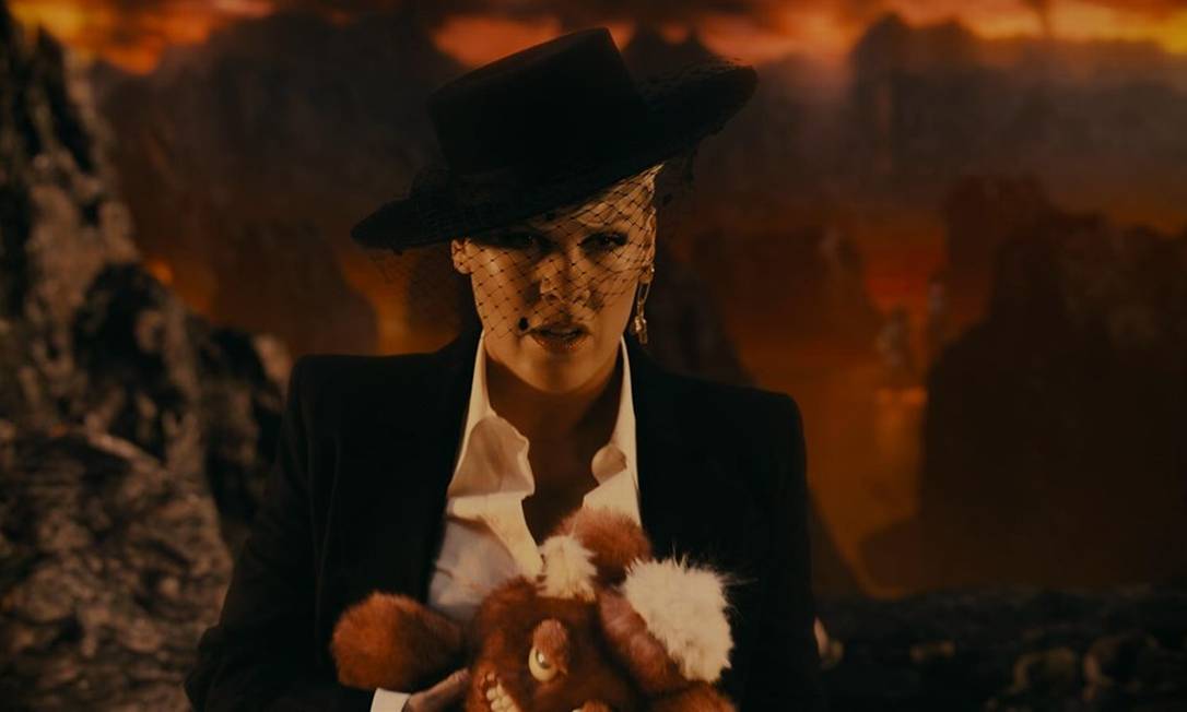A cantora Pink em cena do documentário que ela lança na plataforma Amazon Prime Video Foto: Divulgação