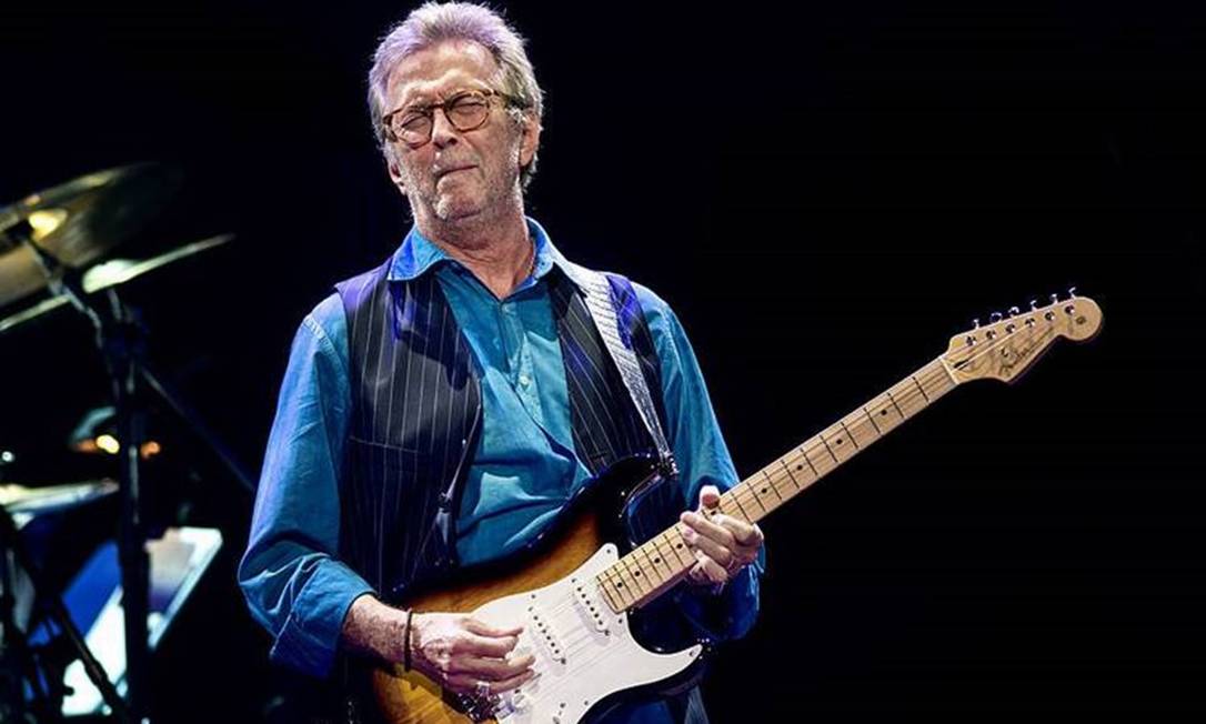 Eric Clapton vence processo contra alemã que vendeu CD pirata de show na internet Foto: Divulgação