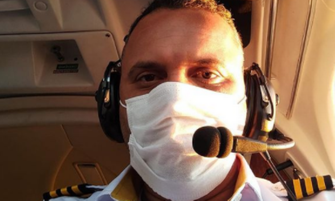 Tarciso Pessoa Viana, de 37 anos, era o co-piloto do voo que levava Marília Mendonça para Caratinga, em Minas Gerais Foto: Reprodução