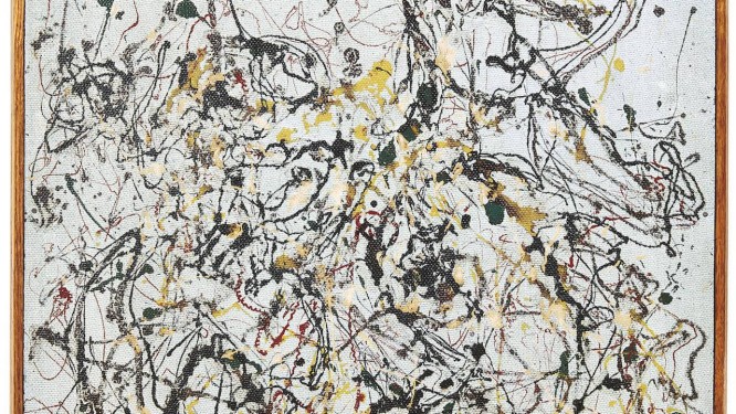 Quadro Nº 16, de Jackson Pollock Foto: Reprodução