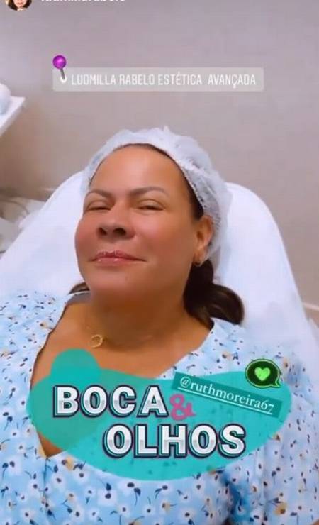 Ruth Moreira, mãe de Marília Mendonça, se submete a tratamentos estéticos antes de ir a Prêmio Multishow Foto: Reprodução / Instagram