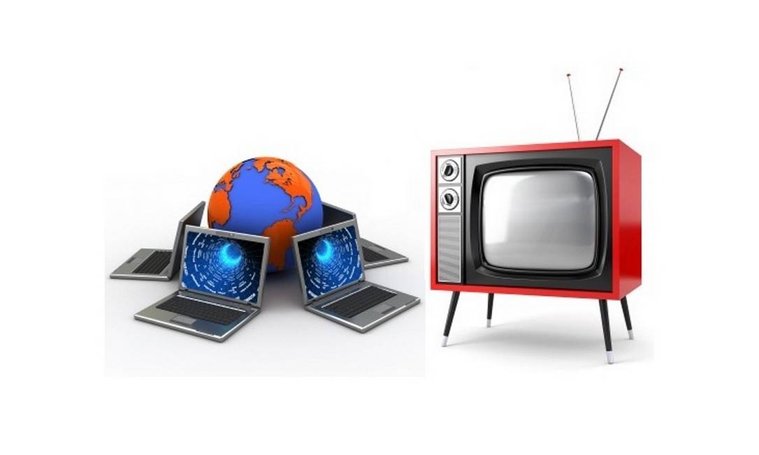 Internet está ganhando a briga com a TV Foto: Reprodução