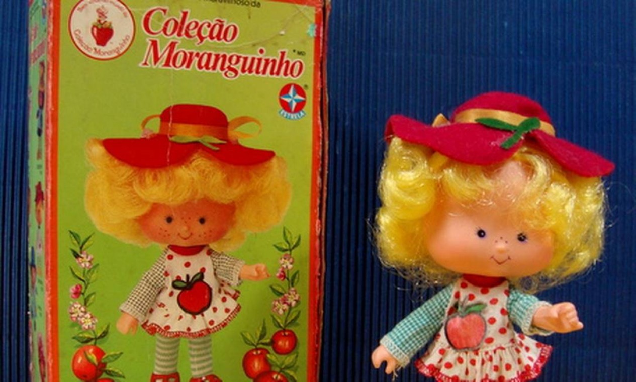 Maçãzinha, da Coleção Moranguinho: meninas dos anos 1980 eram fãs e colecionavam a boneca. Aventuras da turma ainda são exibidas na TV Foto: Flickr/wagner_arts/Creative Commons