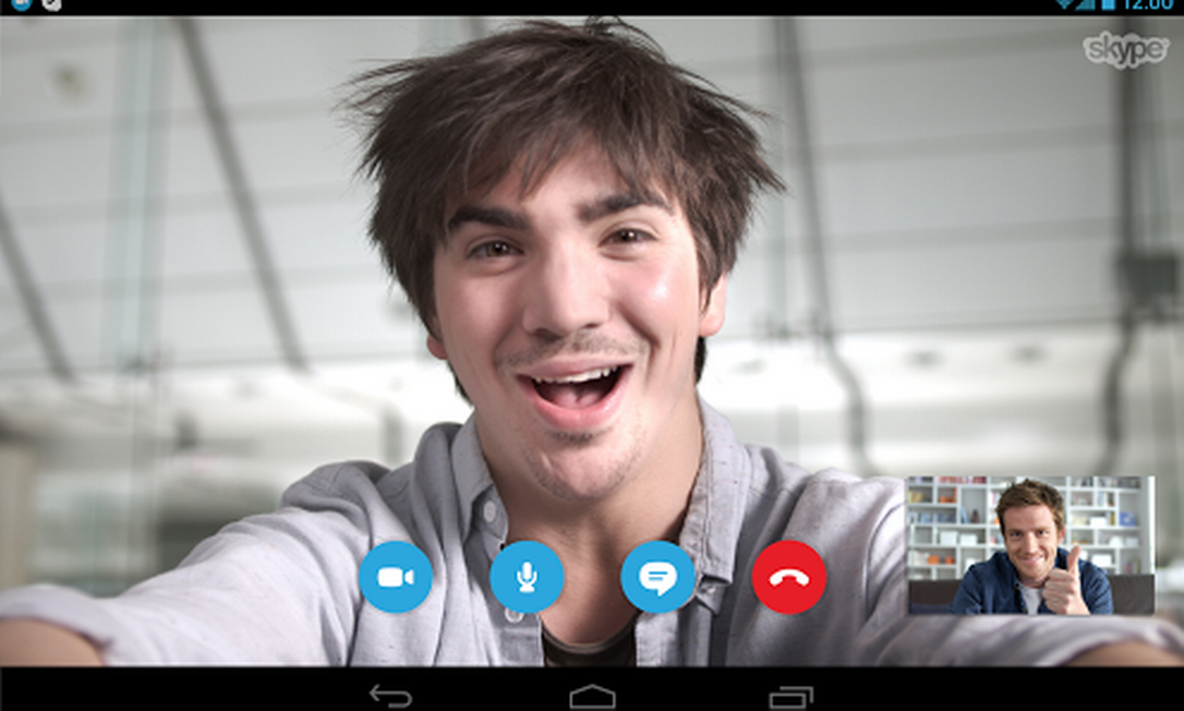 Skype: nova funcionalidade para smartphones Android Foto: Divulgação