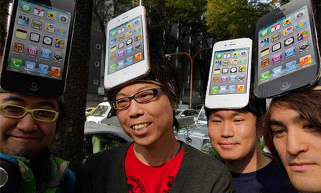 O iPhone não sai da cabeça de muitos de seus usuários Foto: Reprodução / Stevessence http://goo.gl/l88U5p