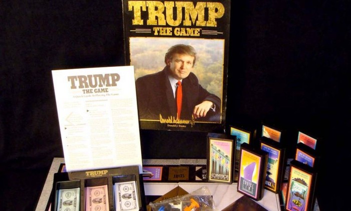 Versão de 1989 de Trump: the game Foto: Ebay / Divulgação
