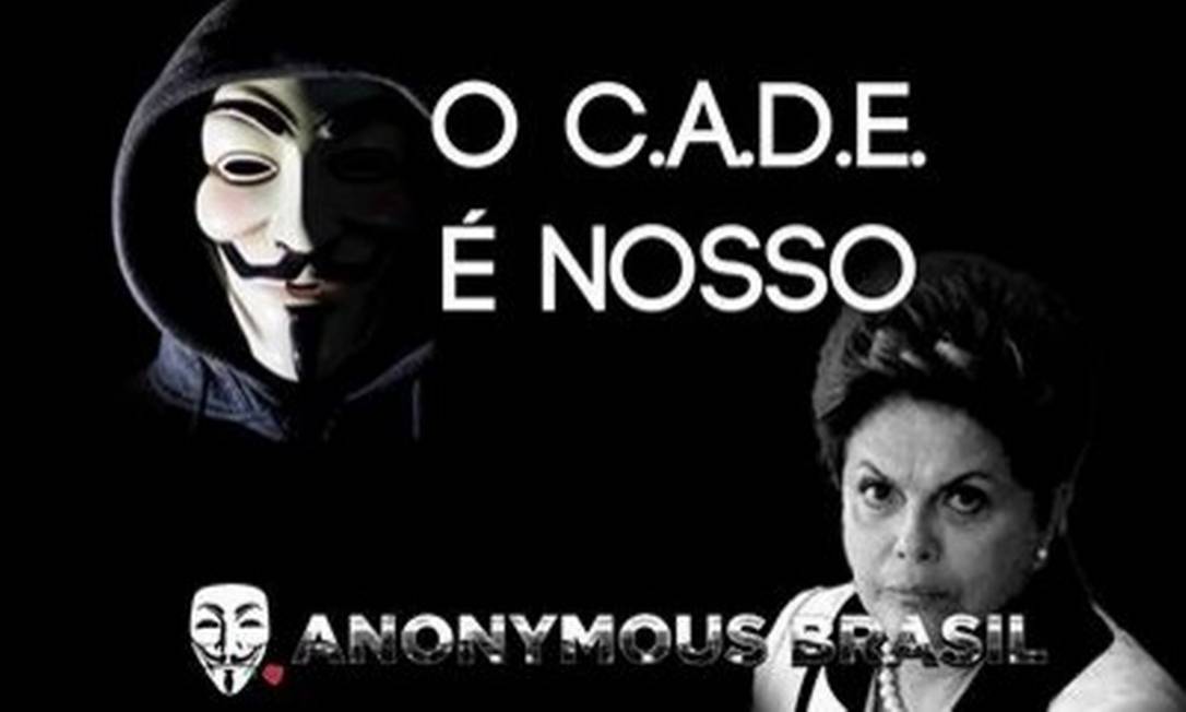Grupo de hacker Anonymous assume invasão ao site do Cade - Jornal O Globo