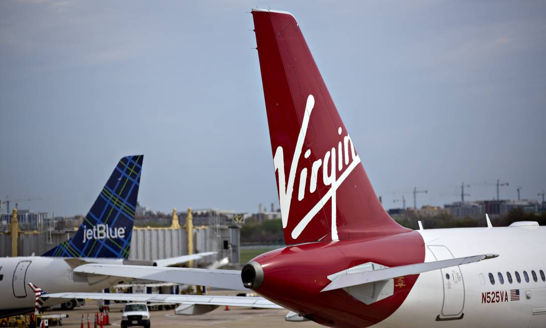 Virgin Atlantic anuncia voos Londres-São Paulo a partir de março deste ano Foto: Andrew Harrer / Bloomberg