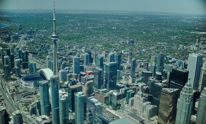 Panorama da cidade de Toronto Foto: James MacDonald / Bloomberg