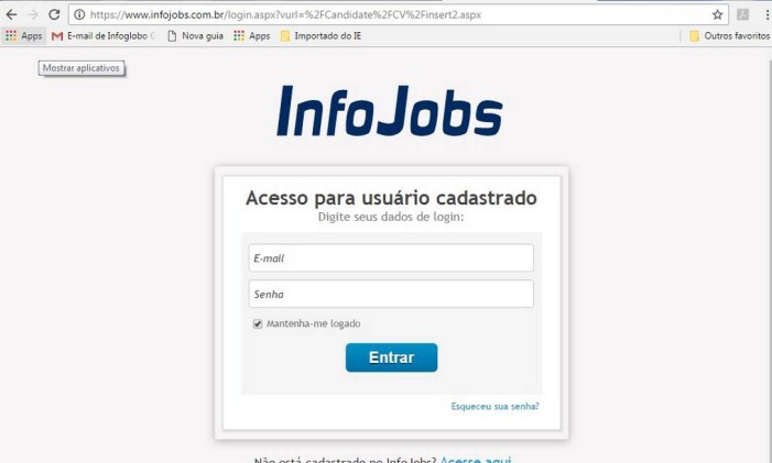 Onde procurar vagas - Jornal O Globo